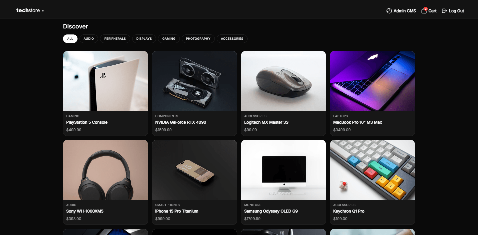 Mobile E-Commerce Engine preview